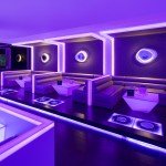 Dise&ntilde;o by U Design en Discoteca MASK, KRION&reg; translucido