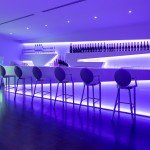 Dise&ntilde;o by U Design en Discoteca MASK, KRION&reg; translucido