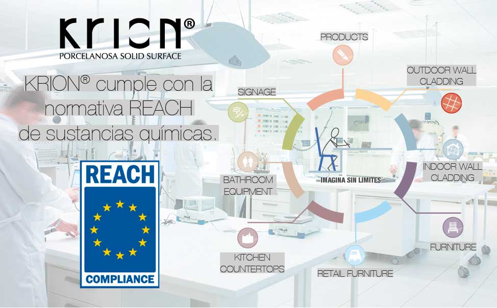 KRION®, cumple con la normativa REACH de sustancias químicas