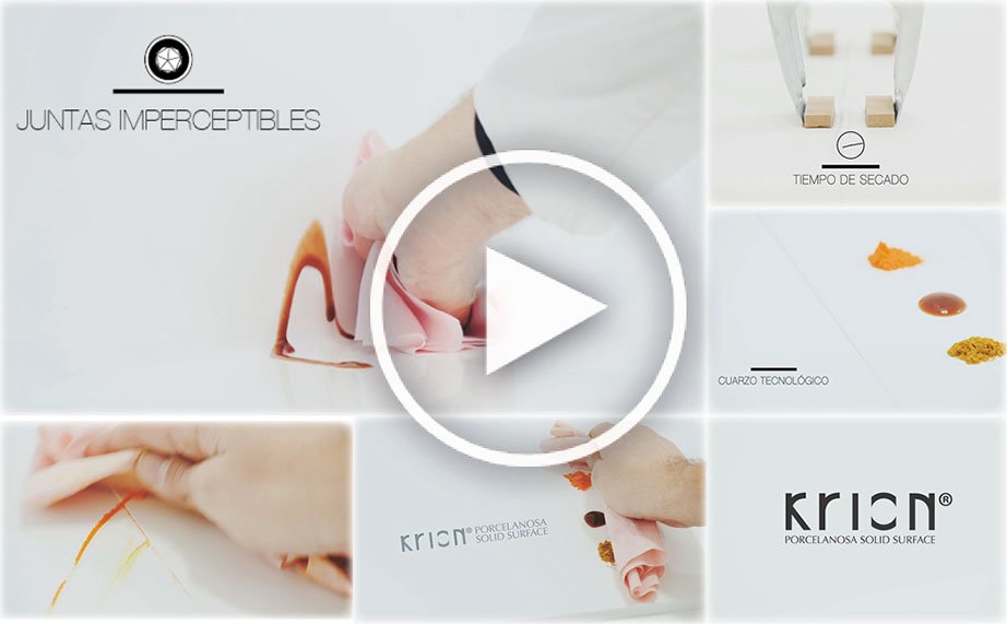 KRION® Video Trials: “Unnoticeable joins” Solid Surface