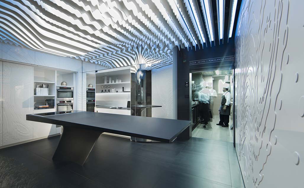 KRION® nello Studio Creativo di Quique Dacosta, con la partecipazione di PORCELANOSA Kitchens - Solid Surface