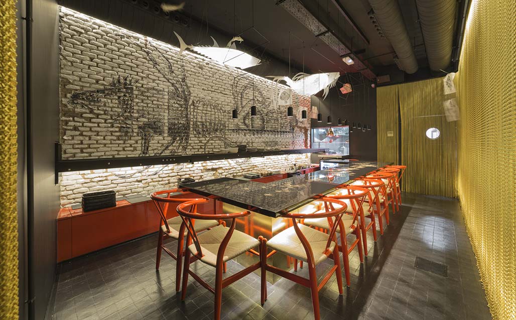Enrique Barrera includes KRION in the dream of Chef Emil Samper, CRUDITO Restaurant