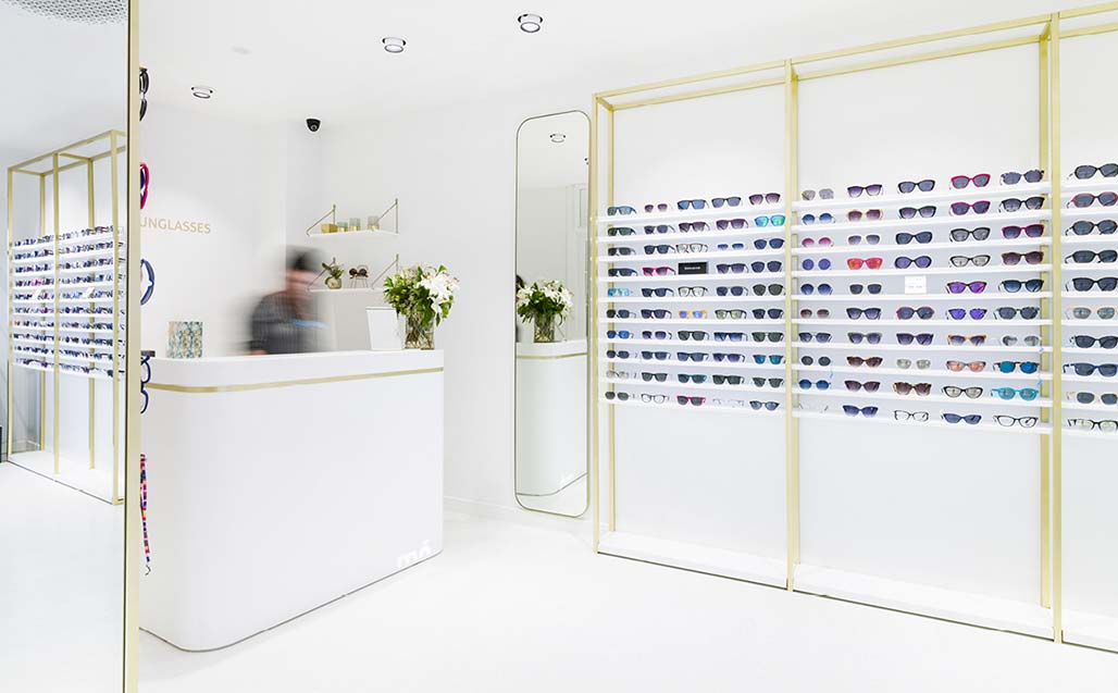 Grupo MALASA introduce KRION en Multiopticas Sunglasses, Palma de Mallorca