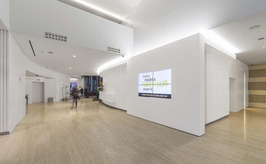 Galöw introduce KRION K-LIFE en el lobby del emblemático Hotel Puerta América