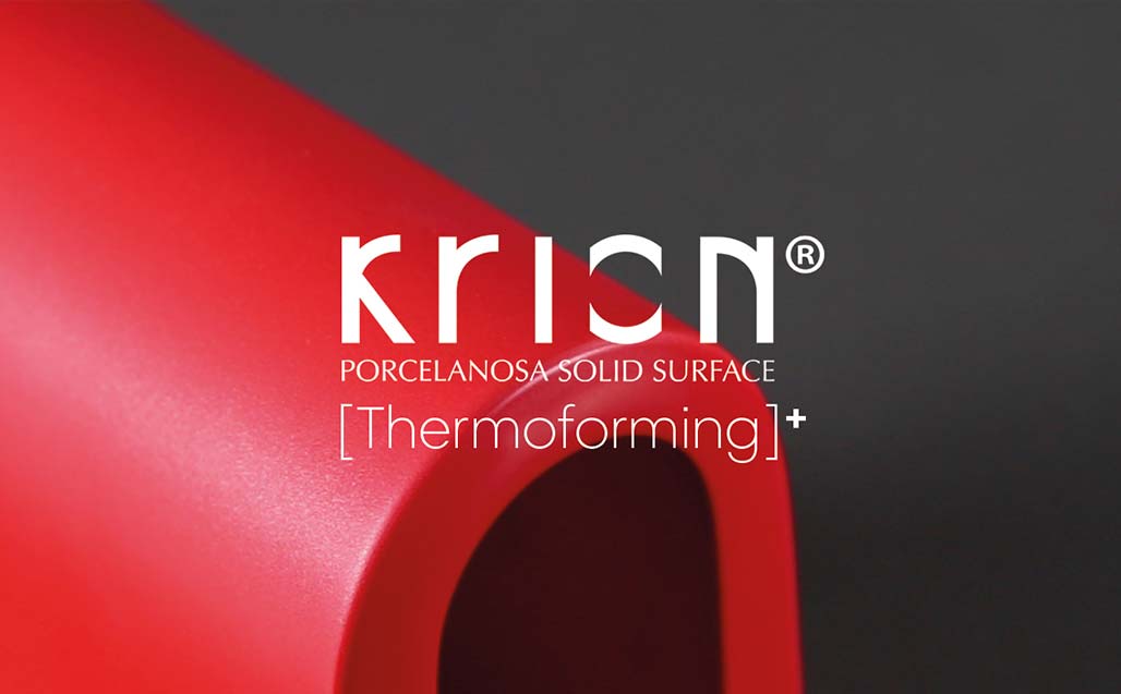KRION, Extreme thermoforming – Endless possibilities 