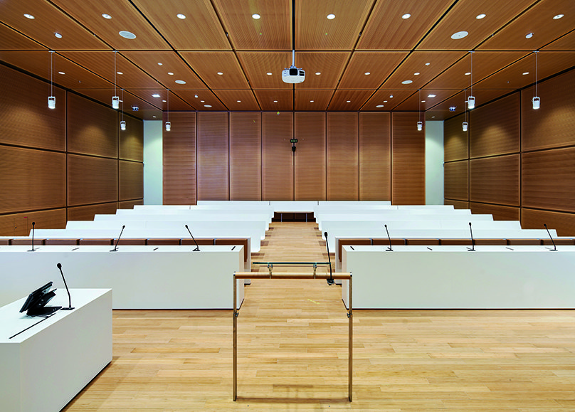 KRION® in the new Tribunal de Grande Instance building in Paris - Solid Surface