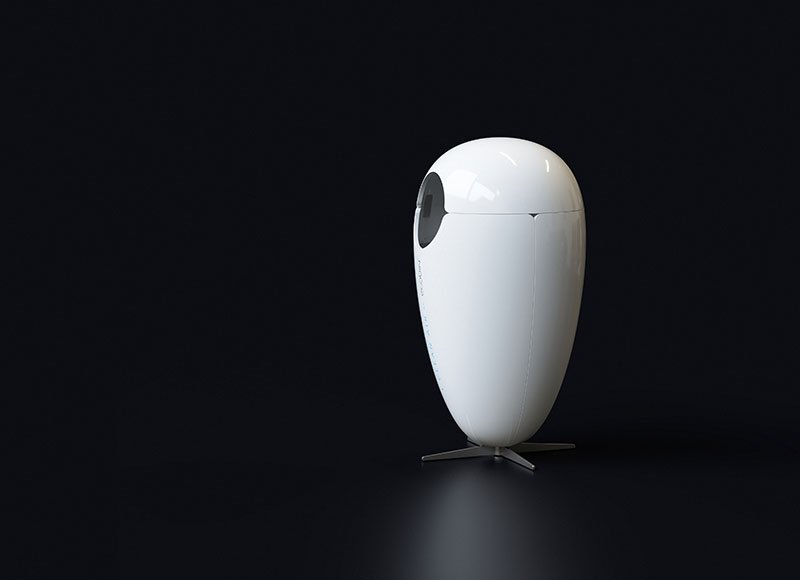 ‘I clean air’, the slogan for the new product by EcoBin with K·LIFE character