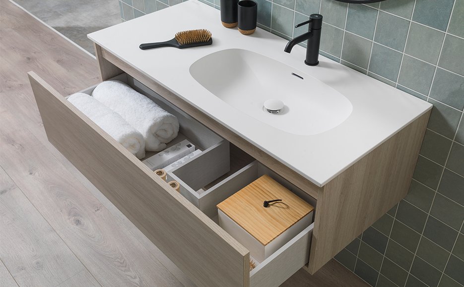 Novedades Krion®: muebles de baño One & Smart