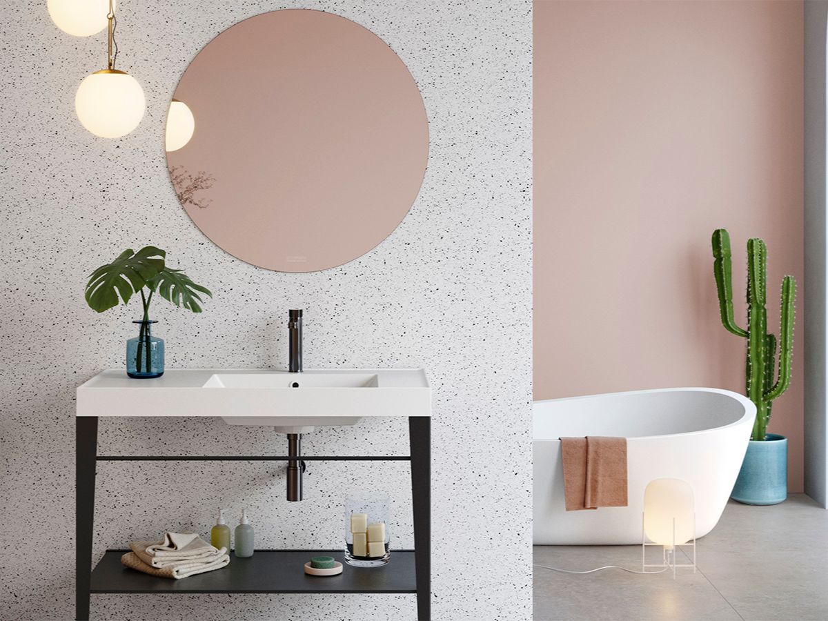 cuarto de baño krion solid surface