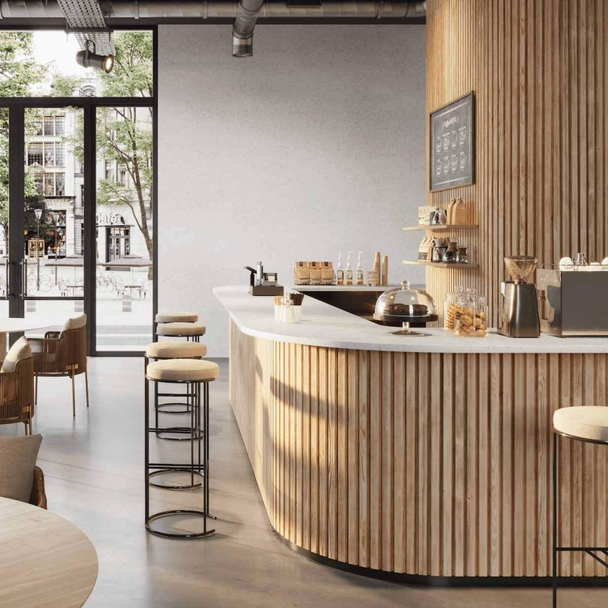How to decorate a luxury restaurant
