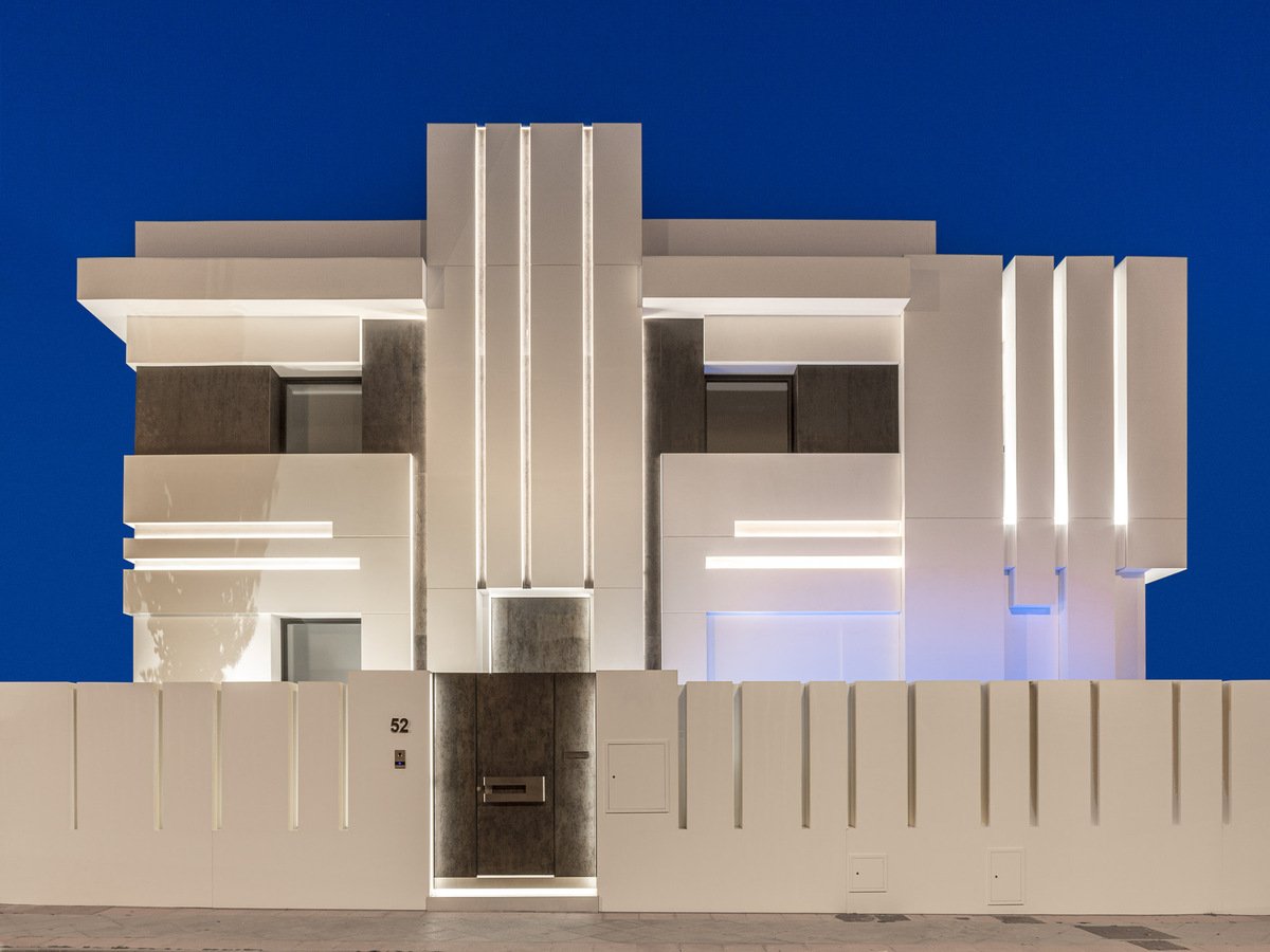 Las fachadas más modernas y sostenibles hechas con Krion Porcelanosa Grupo