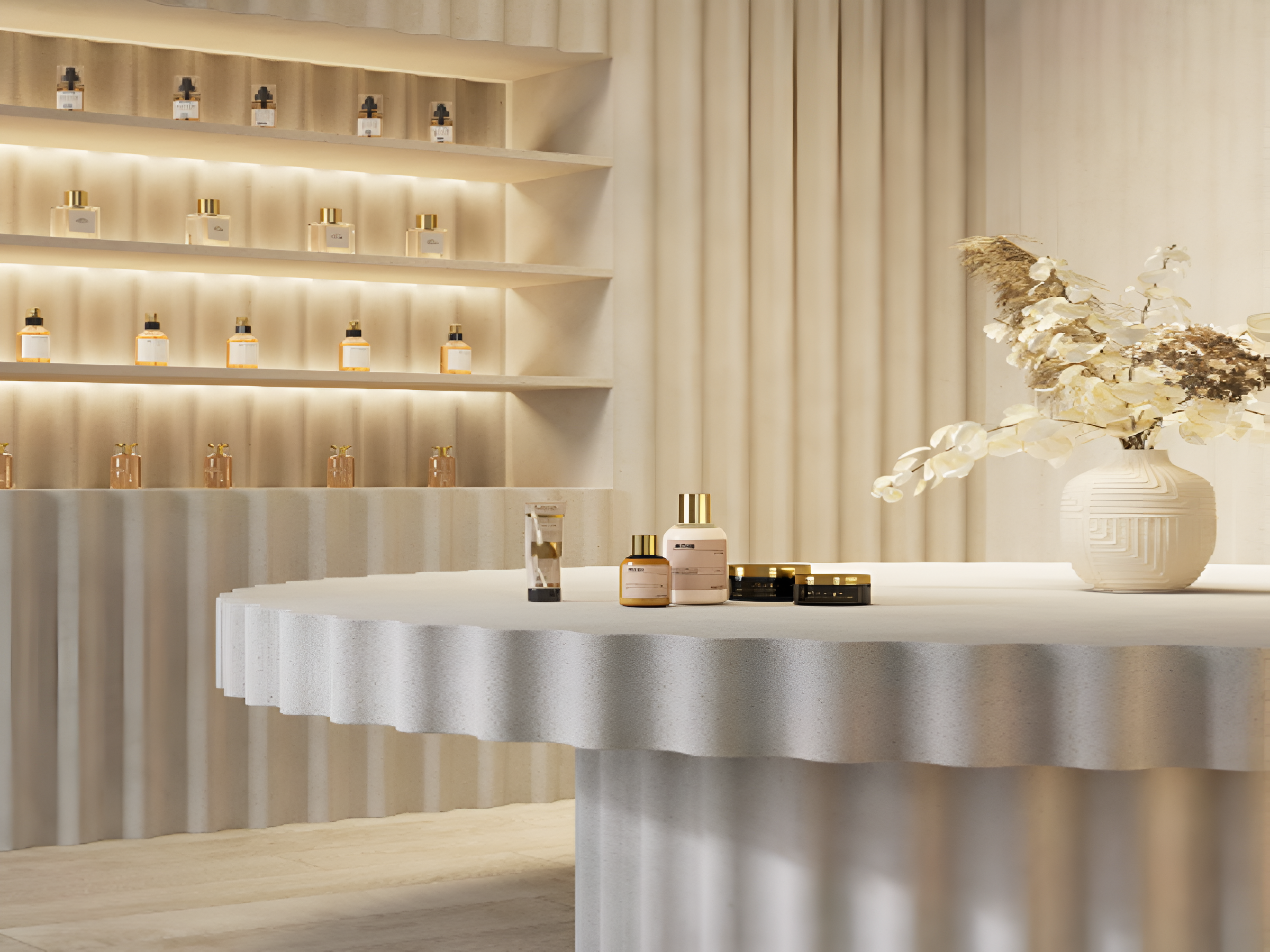 Decorating a small clothes shop