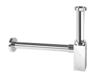 Porcelanosa Bath Siphon Square: Accesorios de Superficie Sólida  