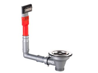  Accesorios de Superficie Sólida Kitchen valve with overflow KRION®
