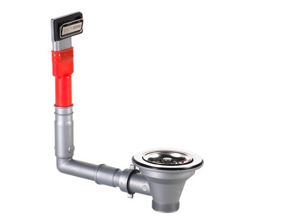 Porcelanosa Kitchen Kitchen valve with overflow KRION®: Accesorios de Superficie Sólida  
