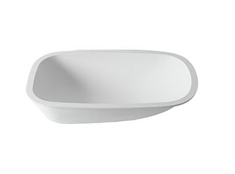 Porcelanosa BASIC Basic T802 Babybath - 70x42 cm : Bañeras de Solid Surface Krion®  