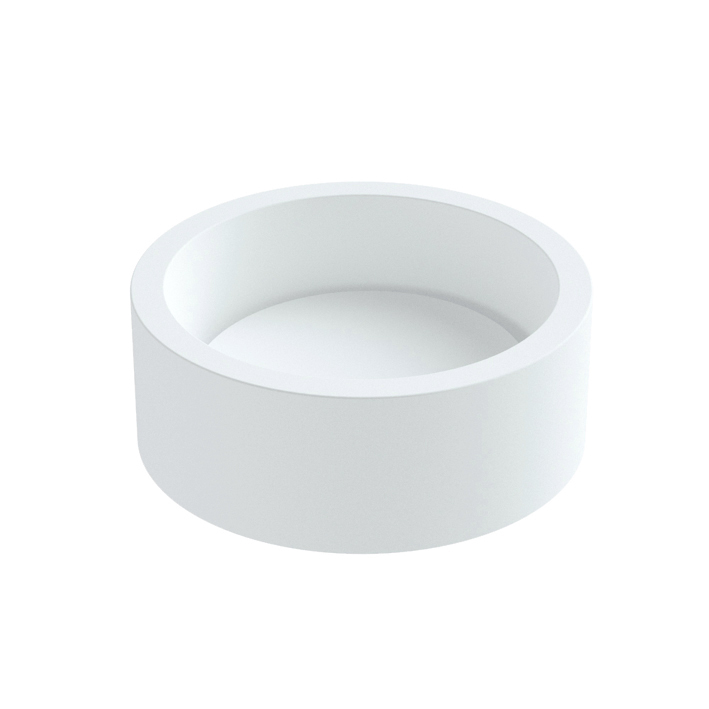 Porcelanosa ECLIPSE Eclipse D40 - 40x15 cm: Solid Surface Wastafels  