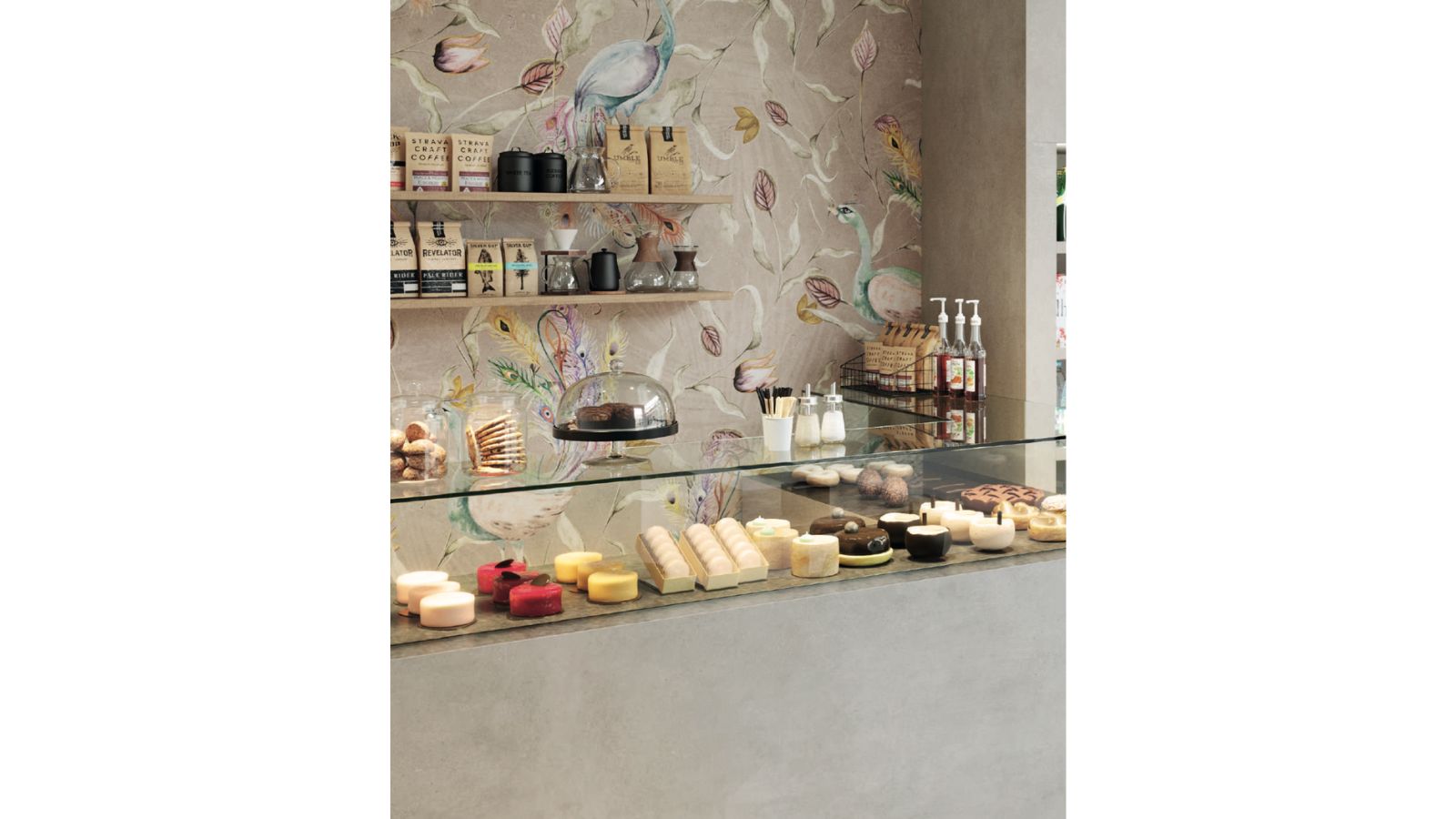 decorar cafeteria paredes