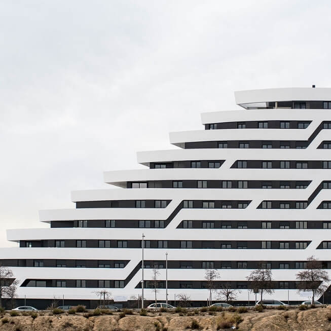 sustainable krion facade