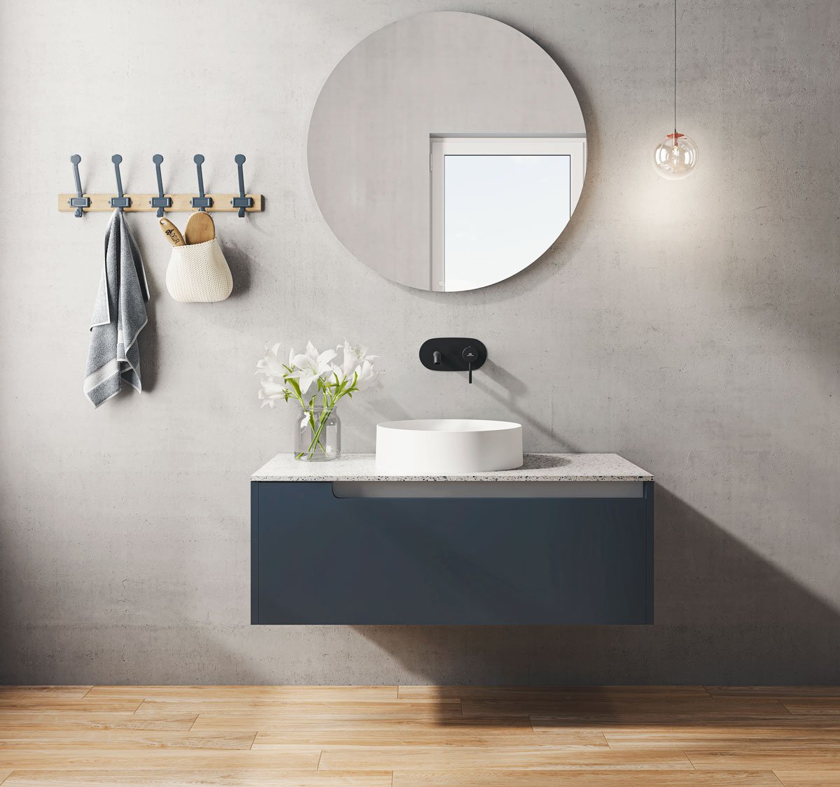 Krion muebles de ba&ntilde;o