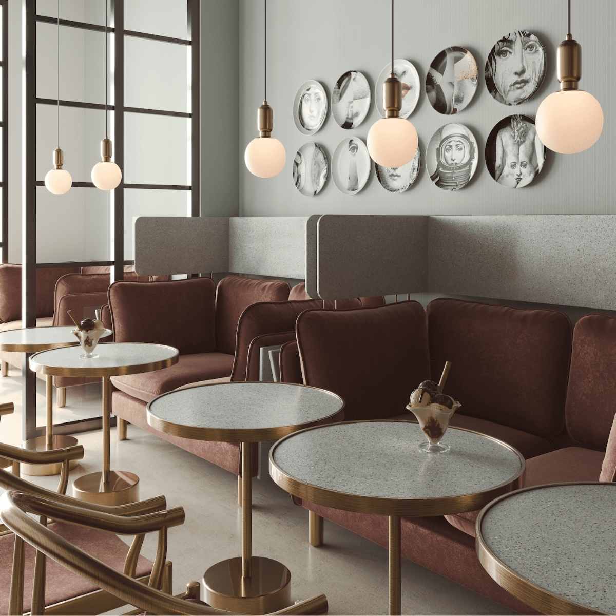 decorar restaurante lujo