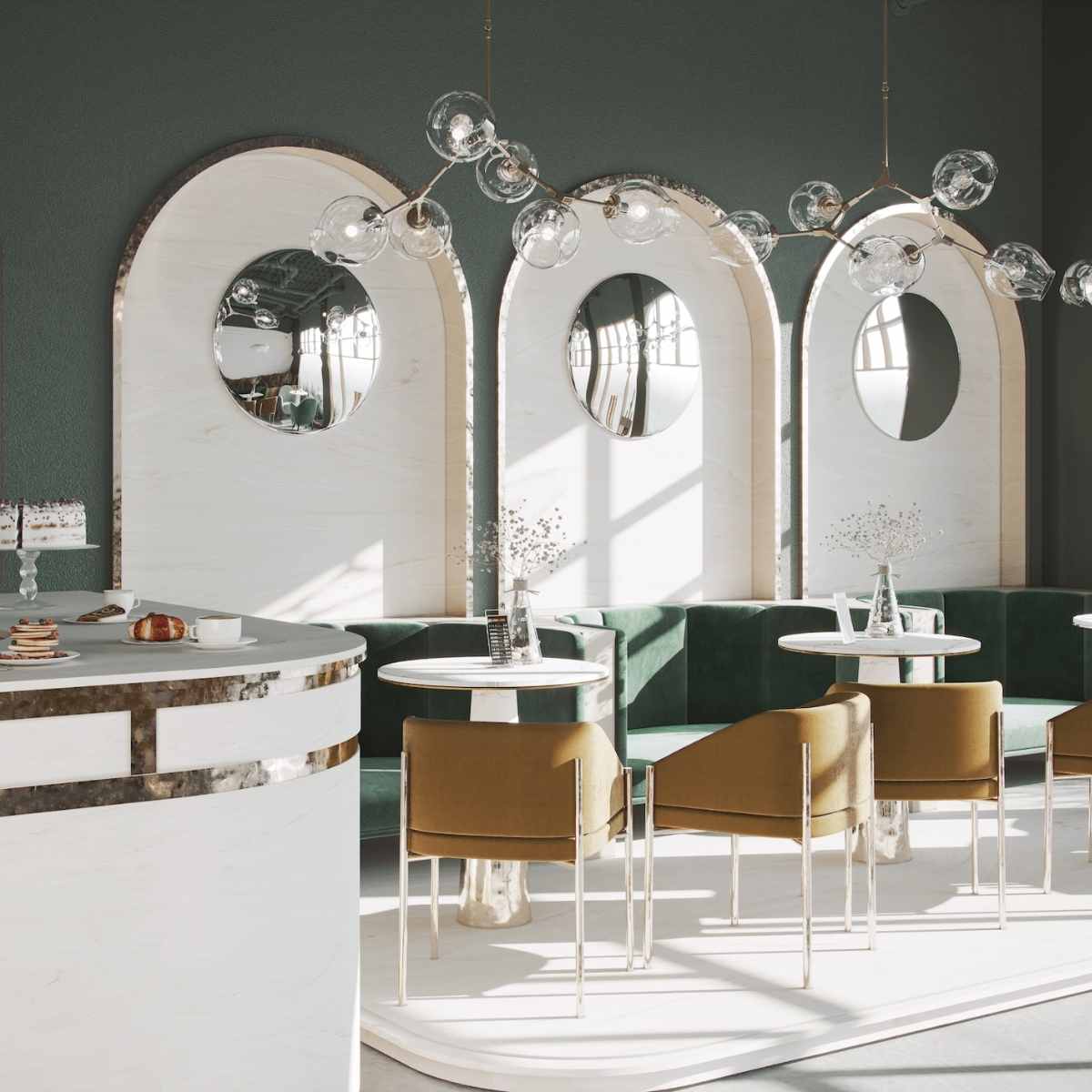 decorar restaurante vintage