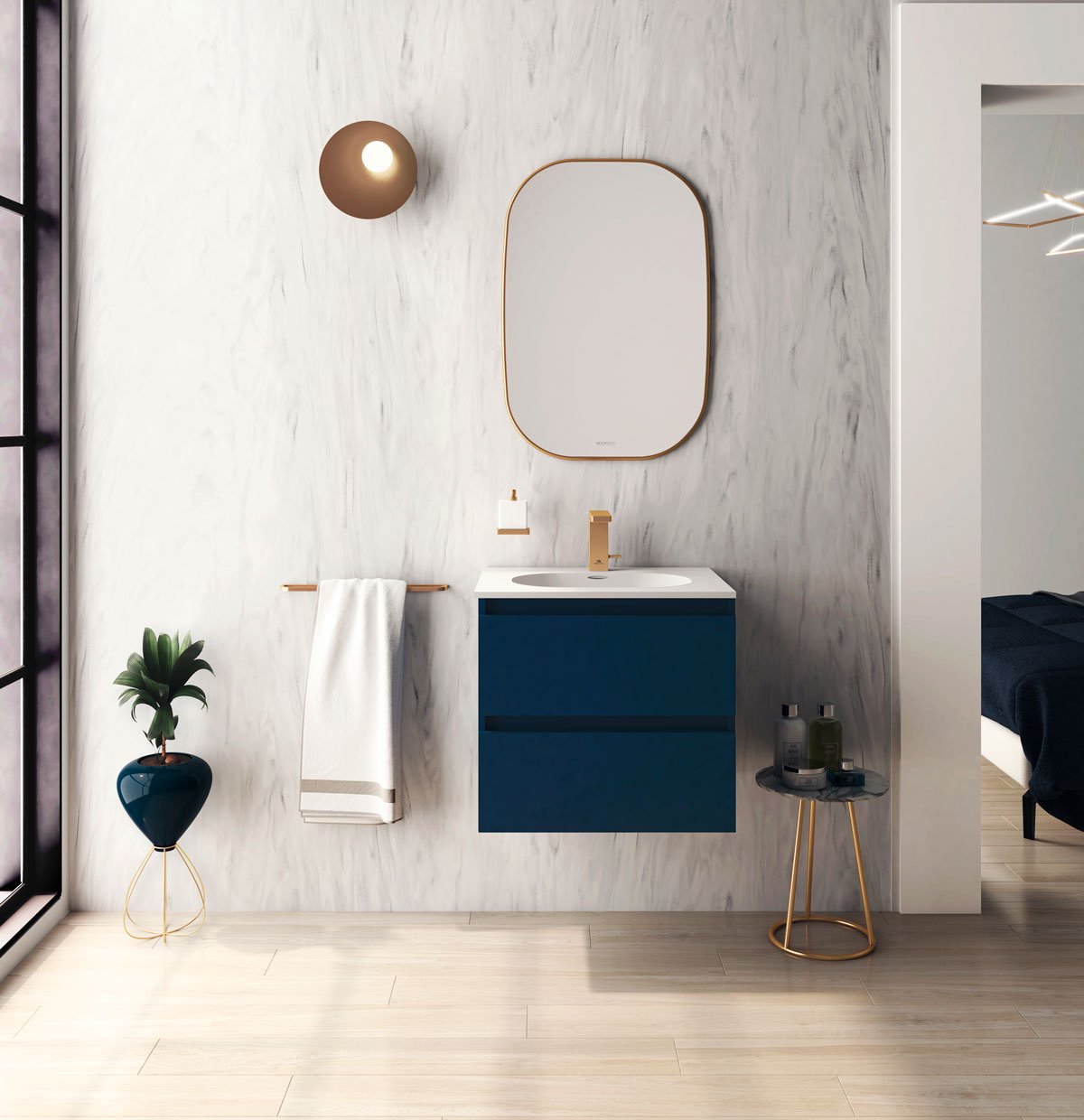 Krion muebles de ba&ntilde;o