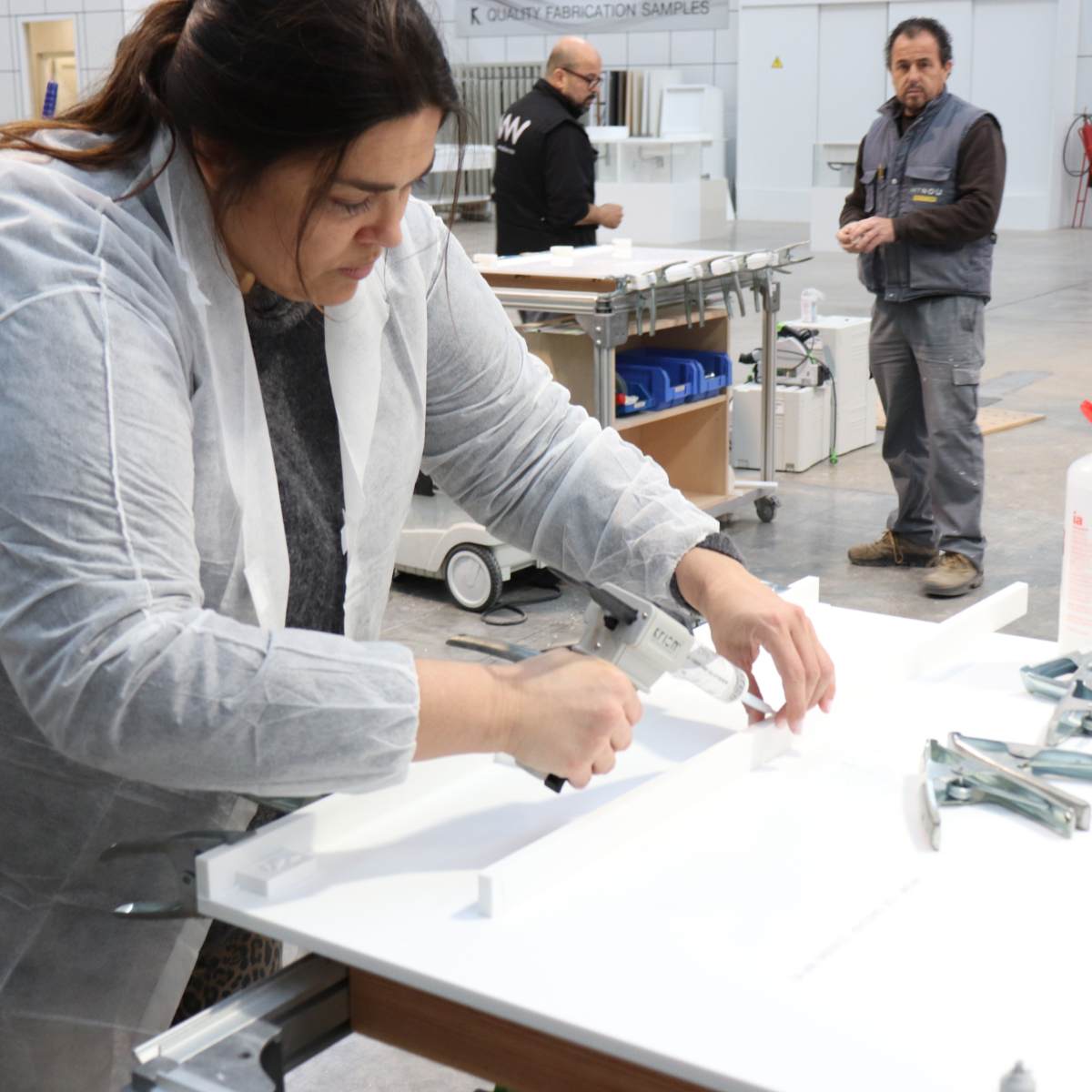 working with solid surface